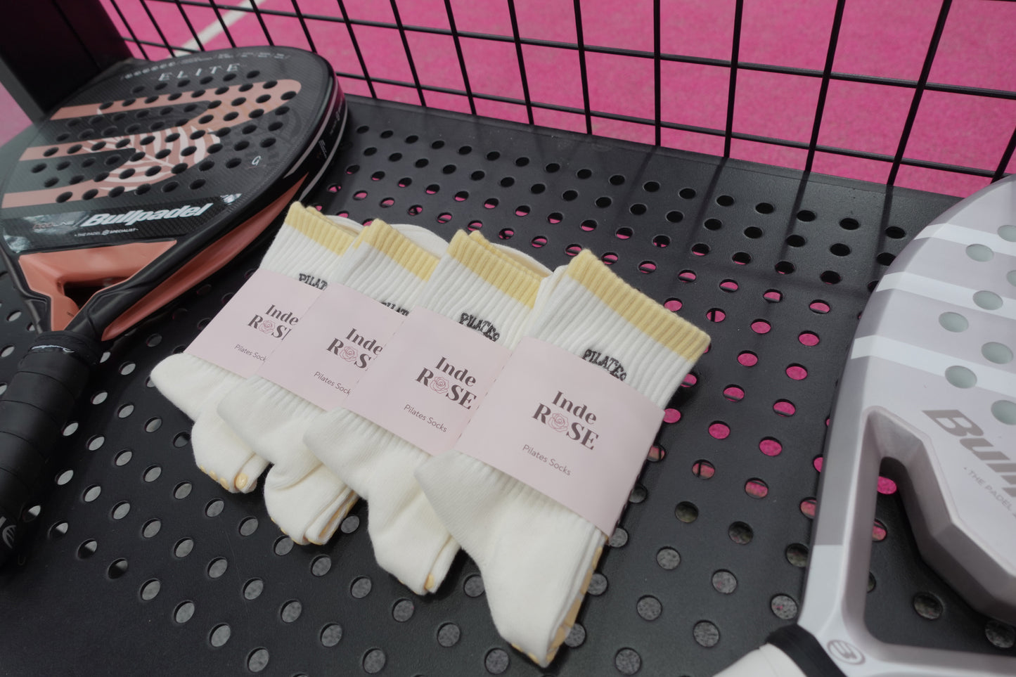 Pilates & Padel Grip Socks