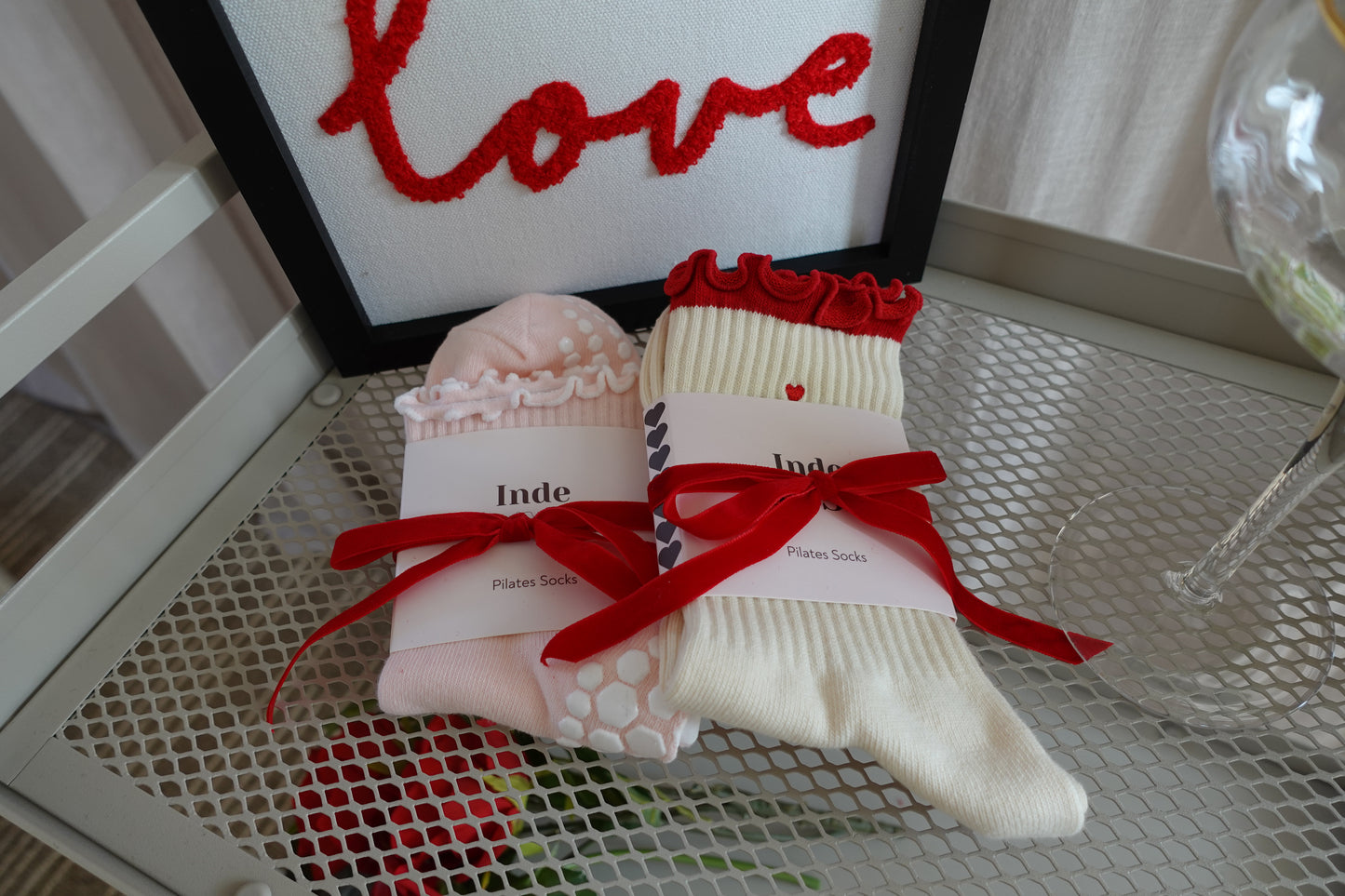 Feeling Lucky Grip Socks