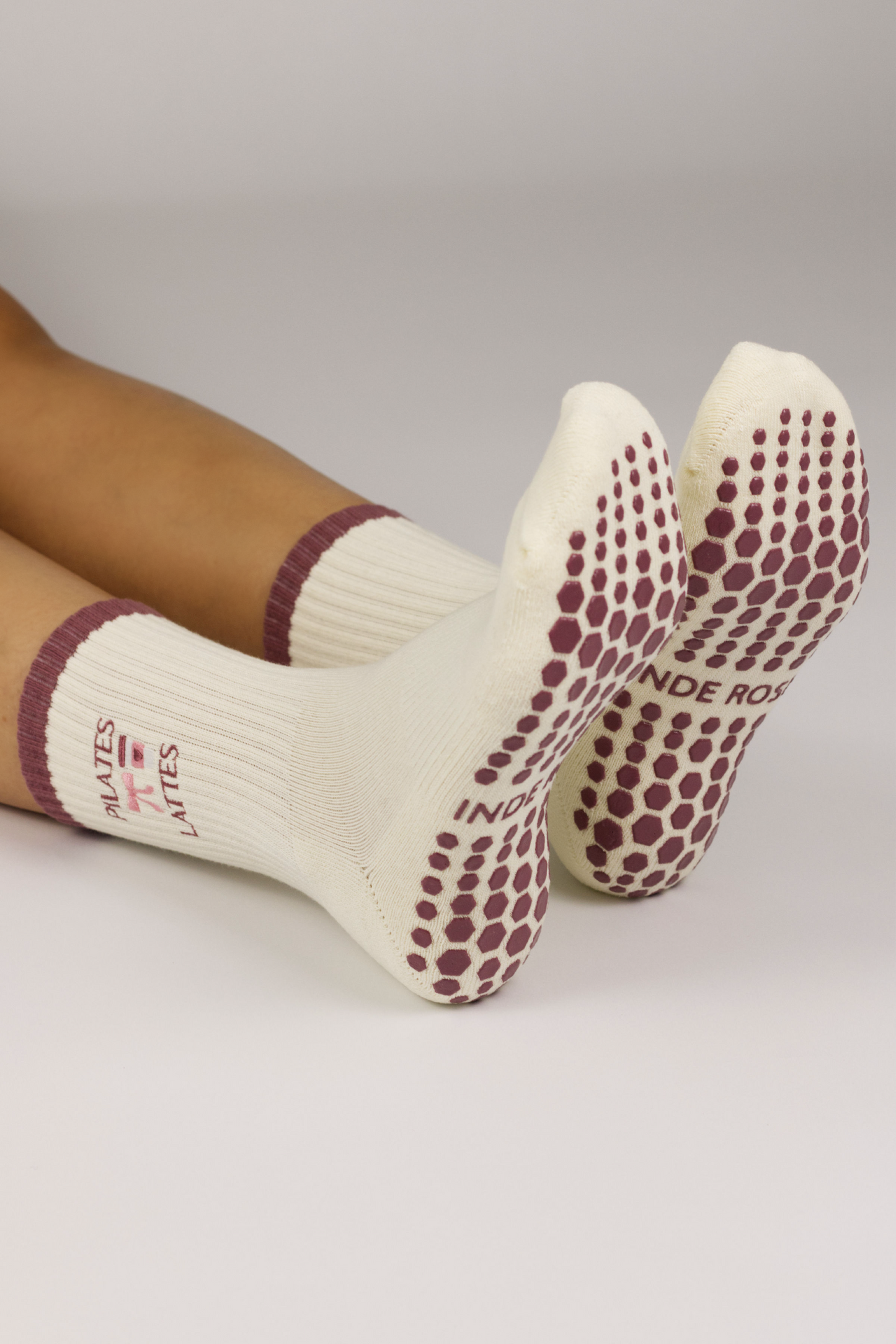 Pilates & Lattes Grip Socks