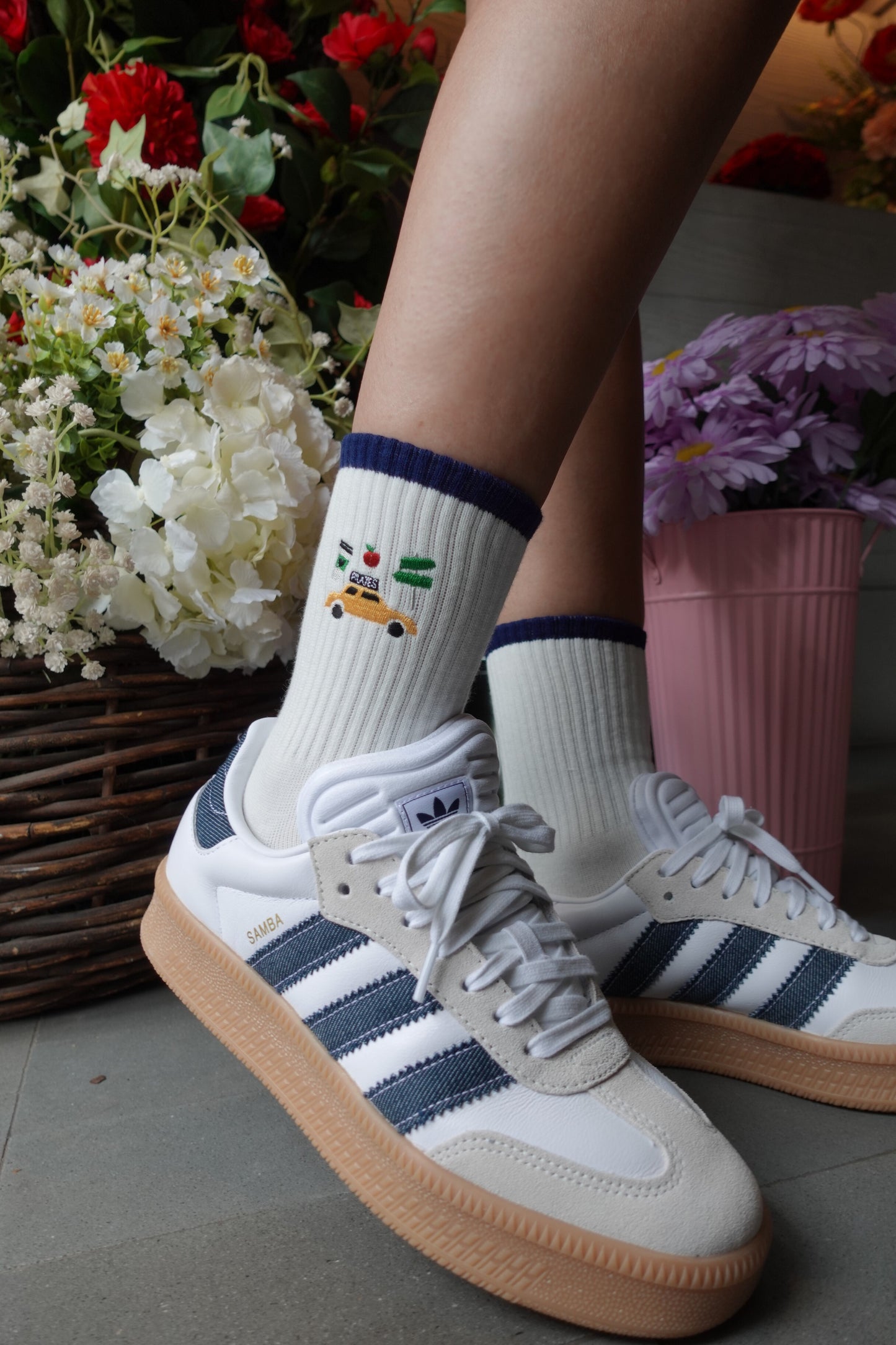 City Girl Grips Socks