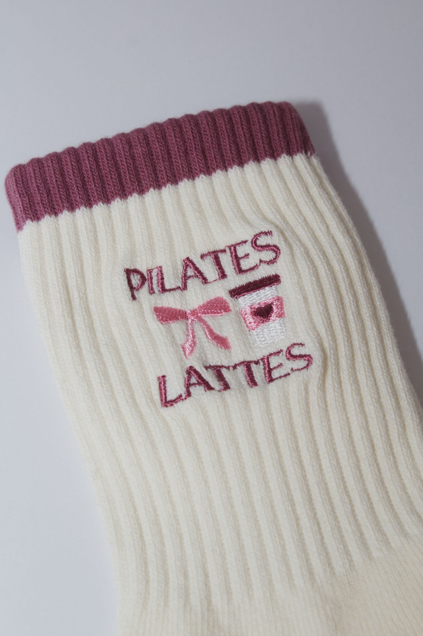 Pilates & Lattes Grip Socks